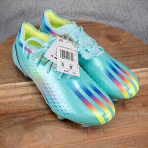 Adidas X Speedportal.1 SG Aqua Blue Soccer Cleats Size Men's 5 GW8442 **READ**